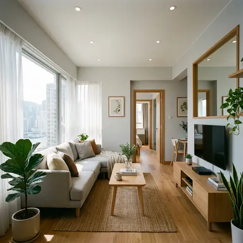 Spacious Living Room Ideas for Small Hong Kong Flats