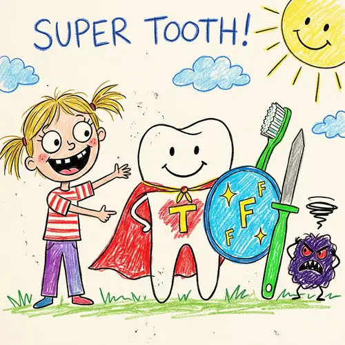 Whimsical Dental Health: The Potency of Fluoride and Cavities