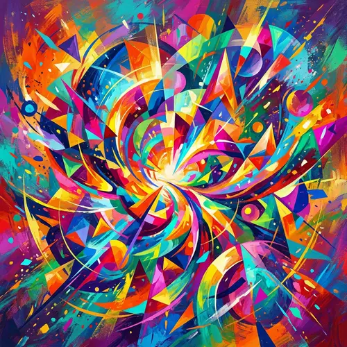 Vibrant Abstract Art | Award-Winning Digital Painting