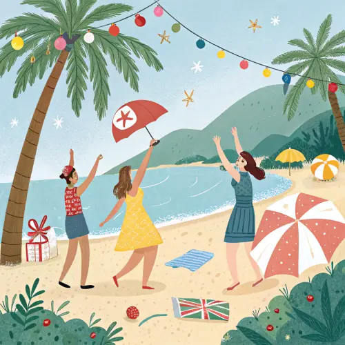 Celebrate a Vibrant Aussie Christmas on the Beach