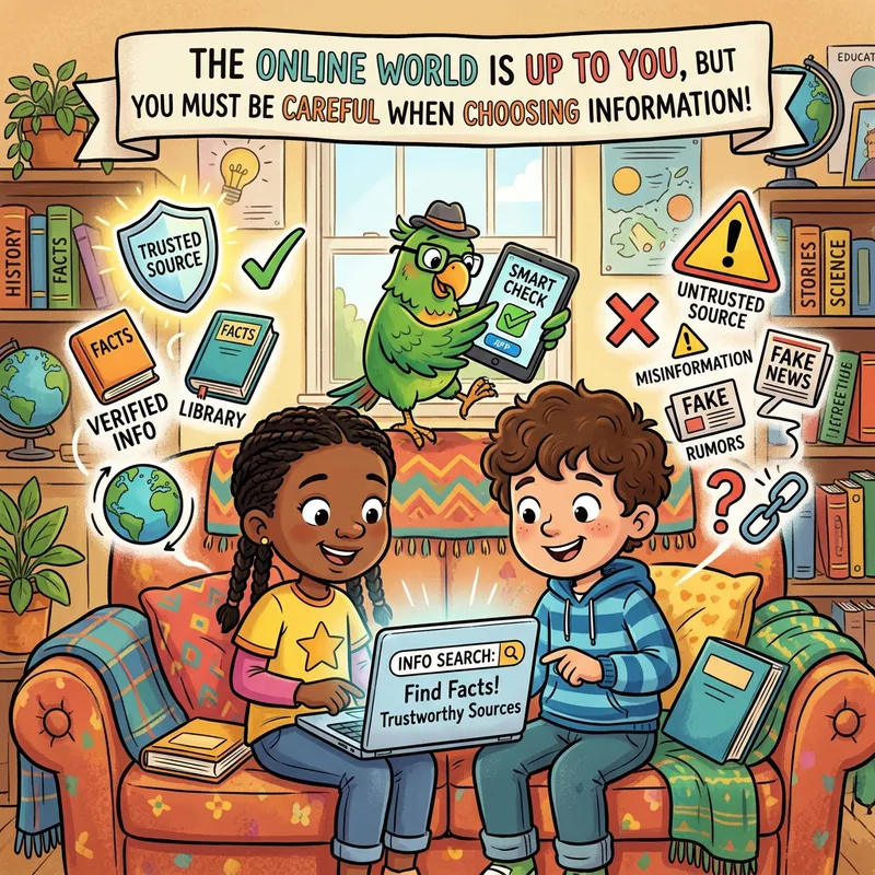Playful Kids in the Online World: Be Selective with Information