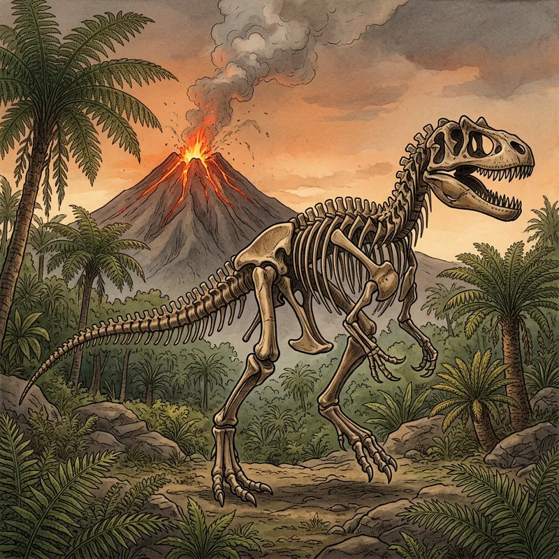 Unknown Skeleton Dinosaur Discovery