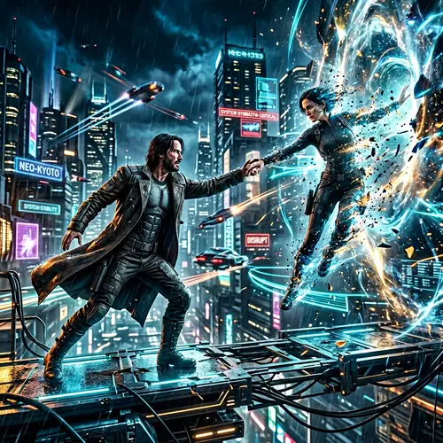 Futuristic Love Affair - Stunning Sci-Fi Visuals