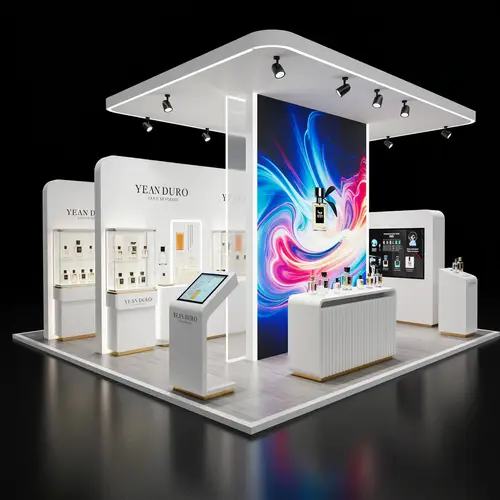 Creative 6m x 6m Perfume Brand Exhibition Stand