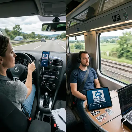 Software Testing Podcast: Car and Train Adventures