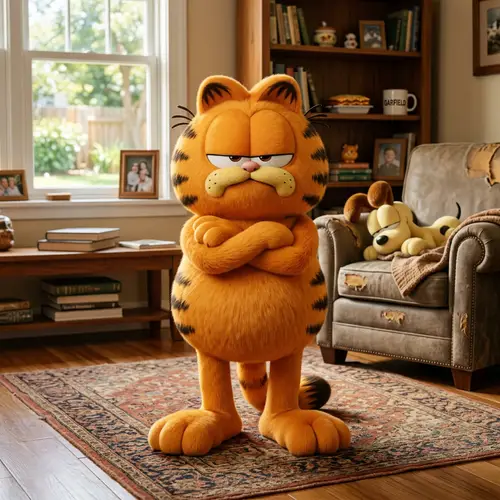 Garfield the Cat: Arms Crossed