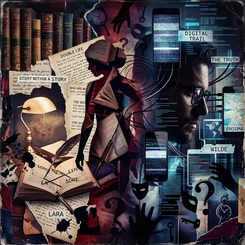 Lara & Wilde: Duality and Intrigue Collage | Uncover The Mystery
