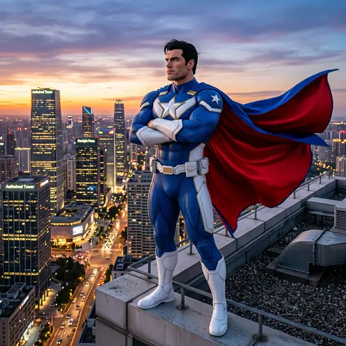 Ultimate Superhero: Strength and Confidence Unleashed