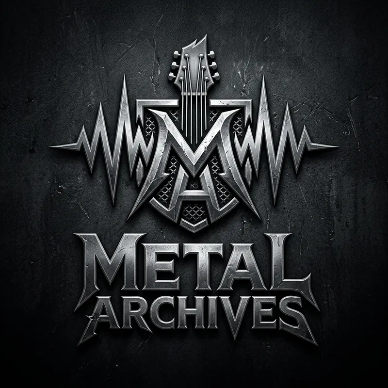 Powerful Metal Archives Logo Design | Metallic Elements