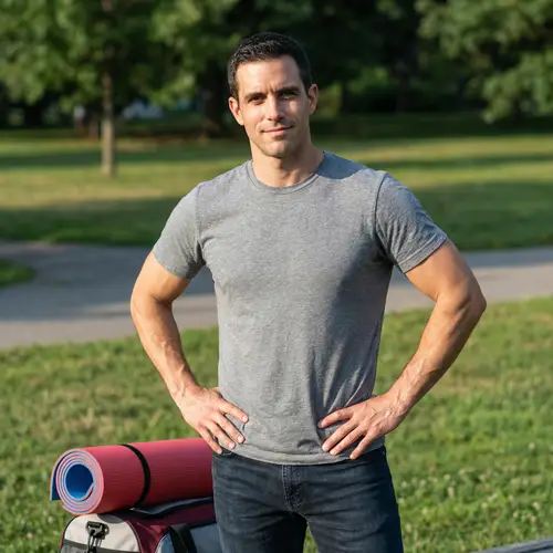 Toned American Man in Casual Attire | Sports Enthusiast