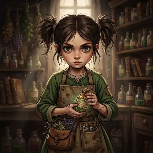 Capella from Pathologic: Mysterious Girl with Medicinal Tincture