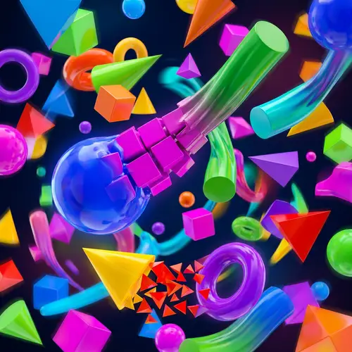 Dynamic Animated Shapes | Surreal Visual Experience