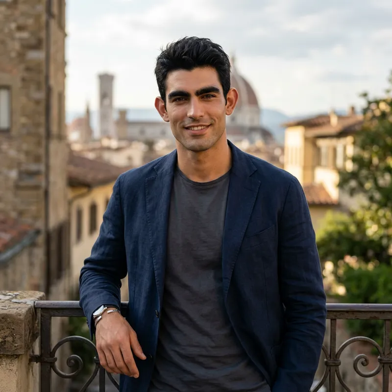 Stunning Male Model with Unique Features Stunning Male Model with Unique Features