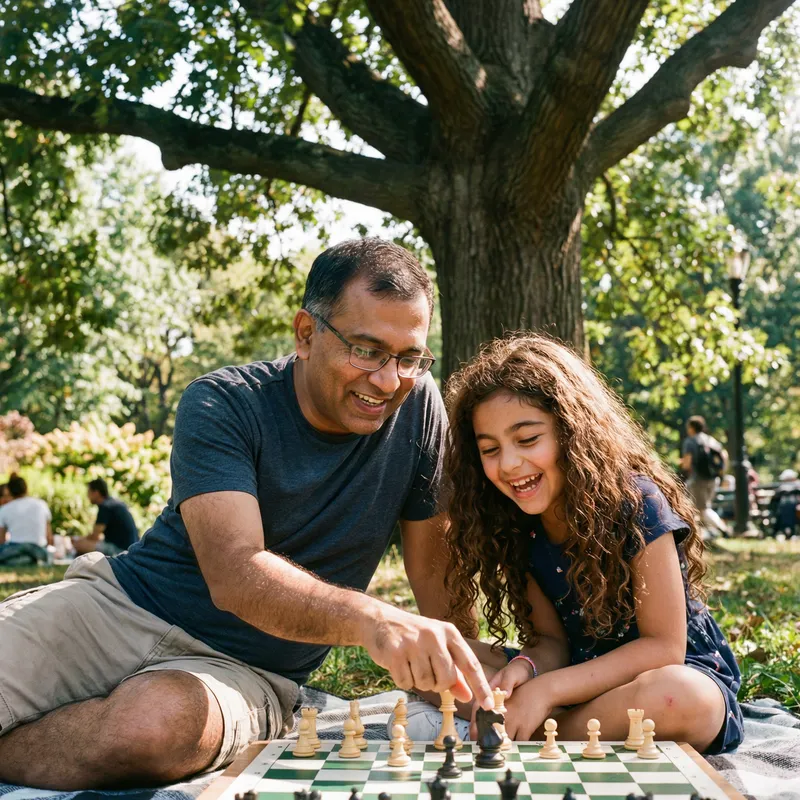 Friendship and Learning: Chess in the Park Friendship and Learning: Chess in the Park
