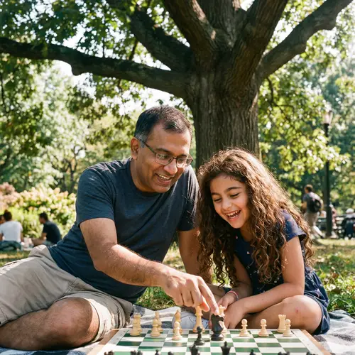 Friendship and Learning: Chess in the Park