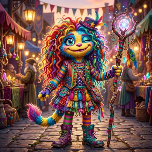 Hagi Wagi: The Colorful Mischief Maker