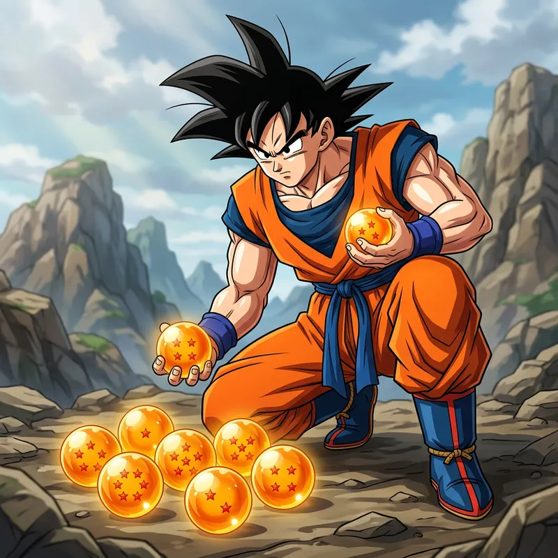 Goku and the Dragon Balls Adventure