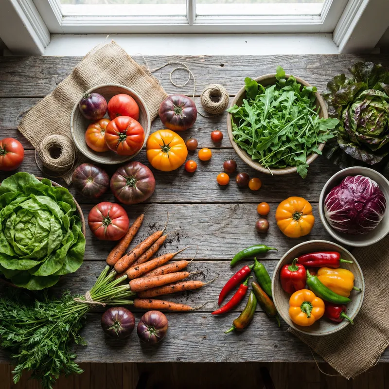 Vibrant Rustic Vegetable Collage Photography Vibrant Rustic Vegetable Collage Photography