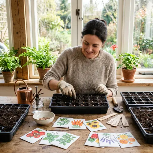 Indoor Seed Starting Setup: Garden Essentials