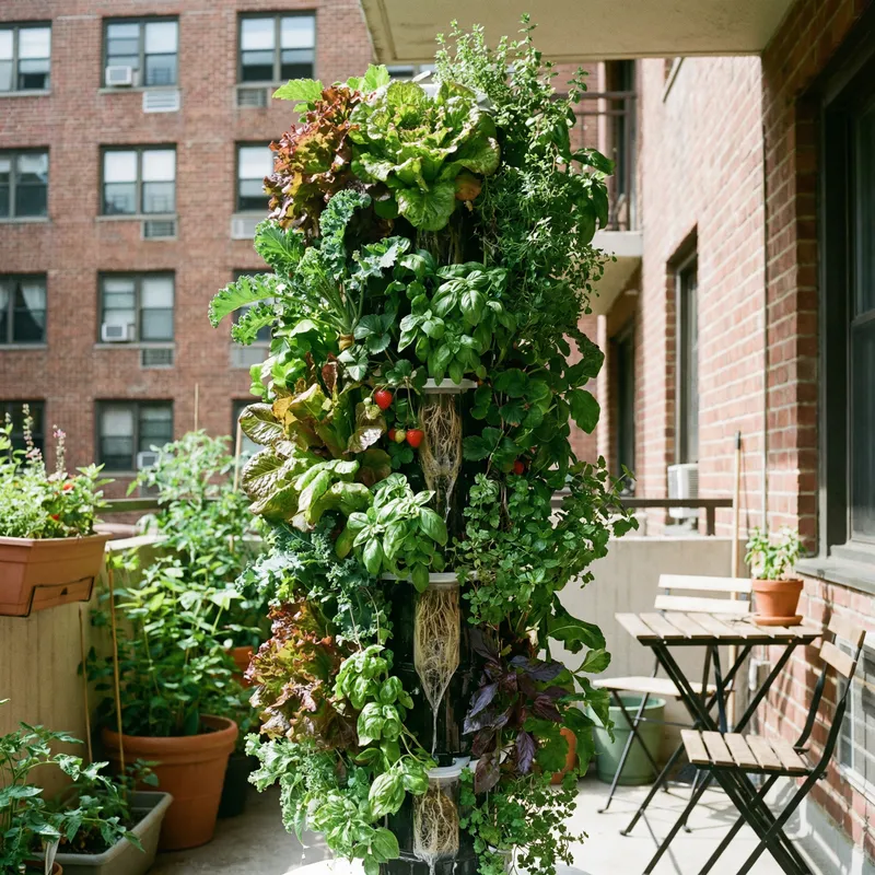 Urban Vertical Hydroponic Tower Garden Urban Vertical Hydroponic Tower Garden