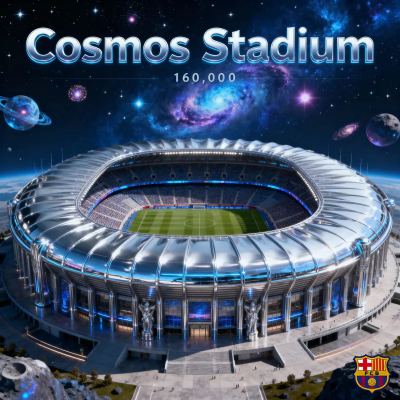 Cosmos Stadium: Luxurious 160,000 Capacity Venue