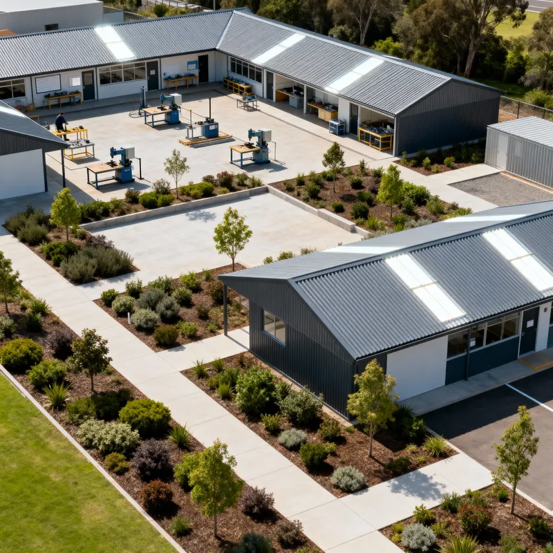 Modern Training Campus Design for Skills Training