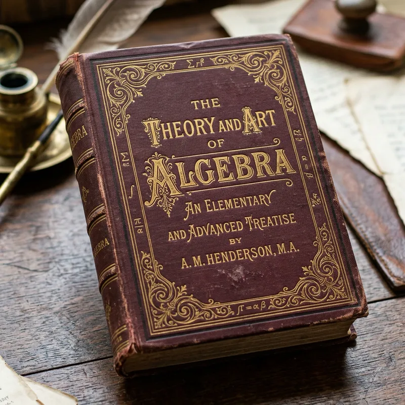 The Theory and Art of Algebra Book Cover