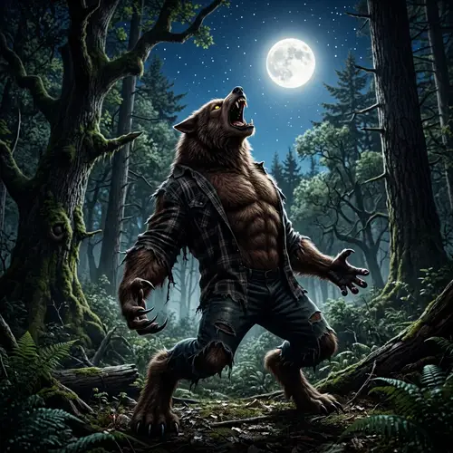 Transmation Werewolf: Fierce Transformation Scene