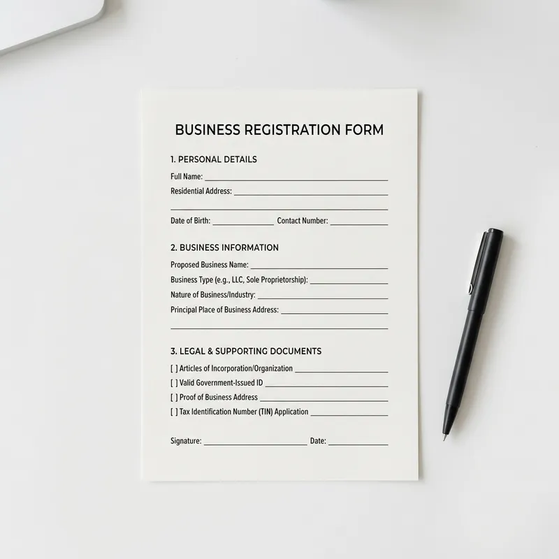 Minimalistic Business Registration | Efficient Process