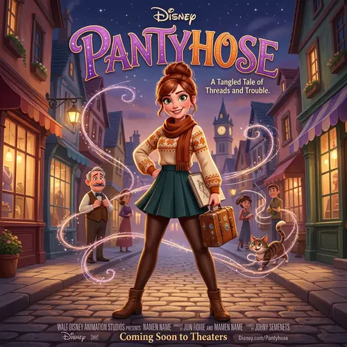 Disney Movie Poster - Pantyhose Collection