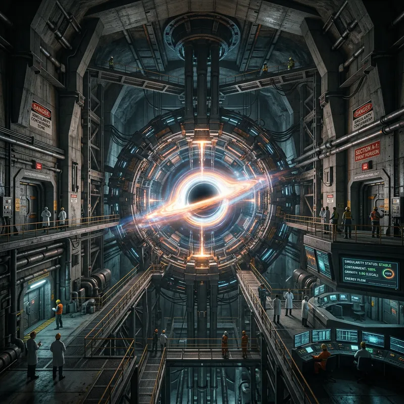 The Strongest Bunker Housing a Black Hole