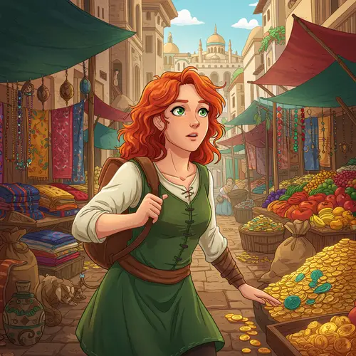 The Maze of Markets: Valeria's Economic Adventure