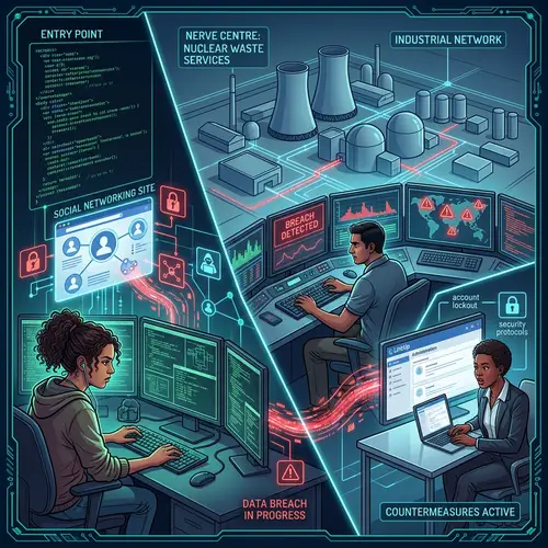 Cybersecurity Breach at Symbolic Complex Structure: Digital Hacking Event