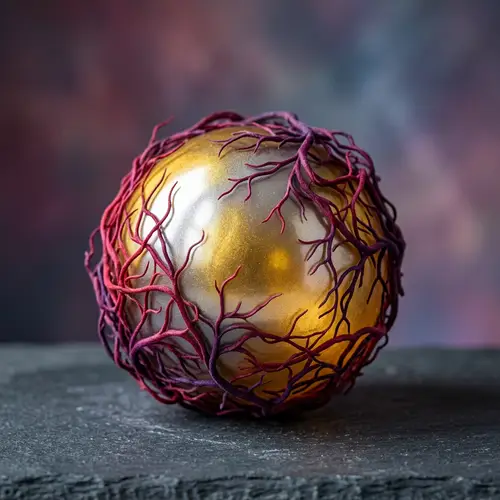 Endometriosis and Fertility: Symbolic Abstract Art