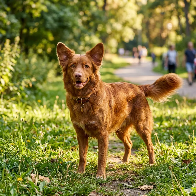 Adorable Dog Basking in Sunlight | Healthy and Groomed Coat