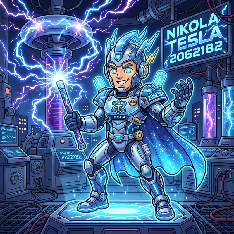 Nikola Tesla Mascot Design Ideas Nikola Tesla Mascot Design Ideas