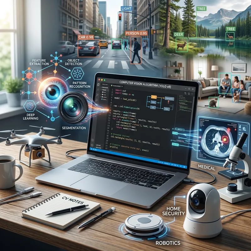 Visión por Computador: Algorithm Applications and Visual Representations