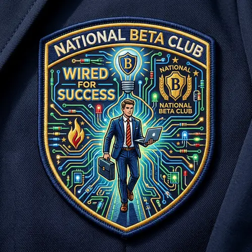 Wired for Success Beta Club Patch