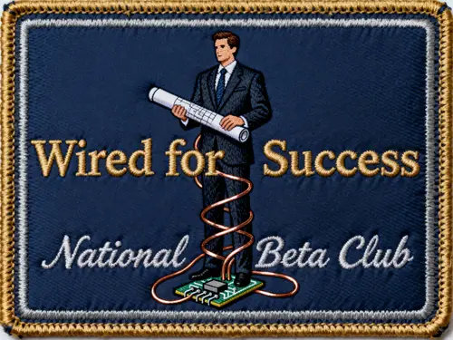 Wired for Success Beta Club Patch
