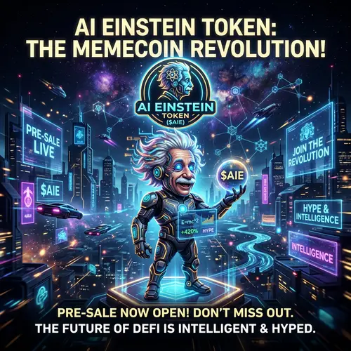 Futuristic Memecoin Pre-Sale Campaign