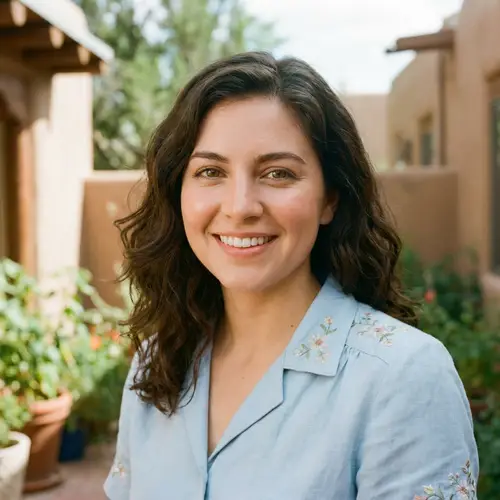 Charming Portrait of a Nice Hispanic Girl
