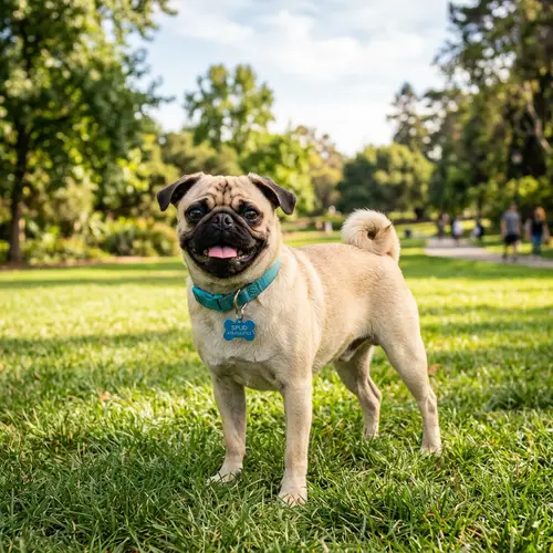Adorable Pug Inspired by the Animated Mystery Dog