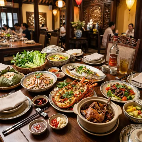 Extravagant Meal: One Million Vietnamese Dong