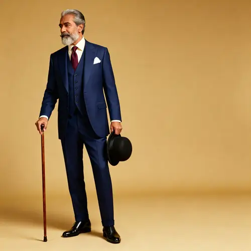 Distinguished Gentleman Portrait - Classy Attire