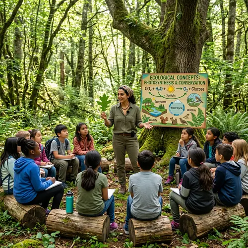 Interactive Environmental Education in Nature