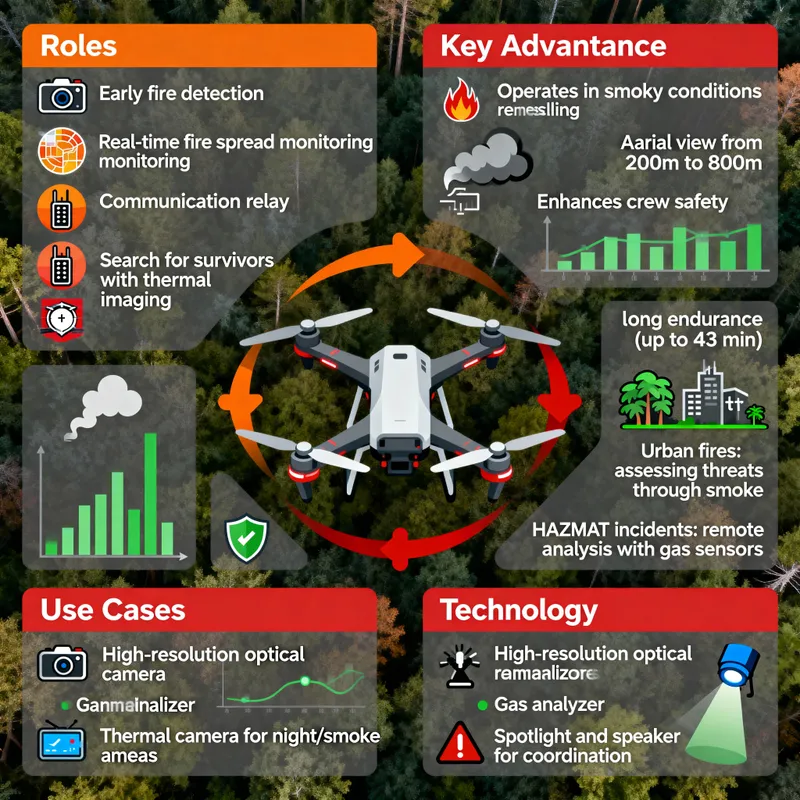 Drones in Fire Reconnaissance & Suppression Drones in Fire Reconnaissance & Suppression
