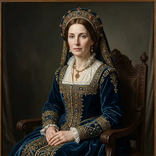 Isabel de Portogal Portrait | 15th-Century Portuguese Woman