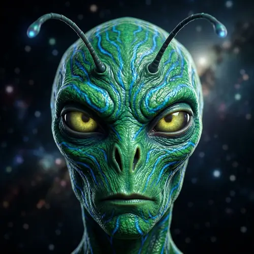 Mysterious Alien Face: An Extraterrestrial Encounter