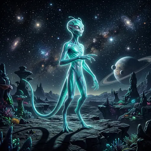 Alien Encounter: Meet the Extraterrestrial Being