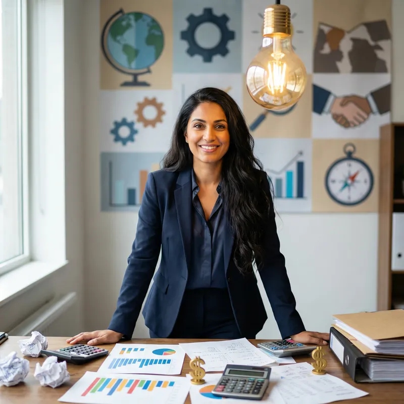 Inspiring Entrepreneurial Woman - Global Business Vision